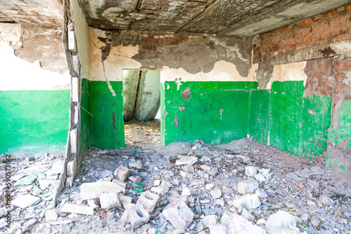 old abandoned farmhouse, Georgia, Nikozi, South Ossetia