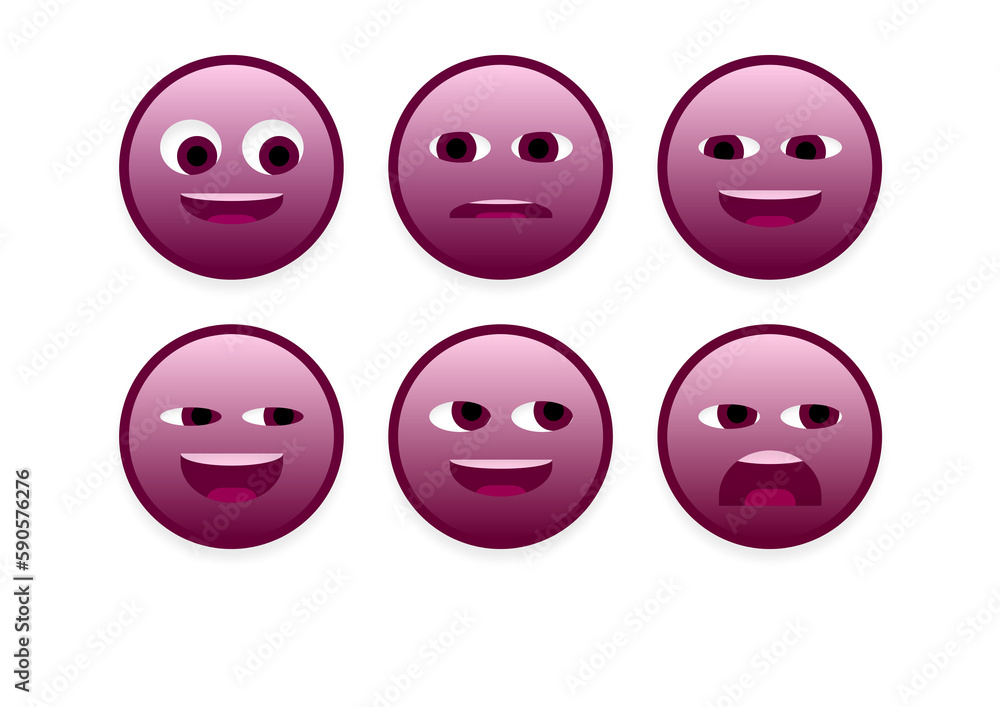 set of faces emoji smileys set of faces emoji smileys