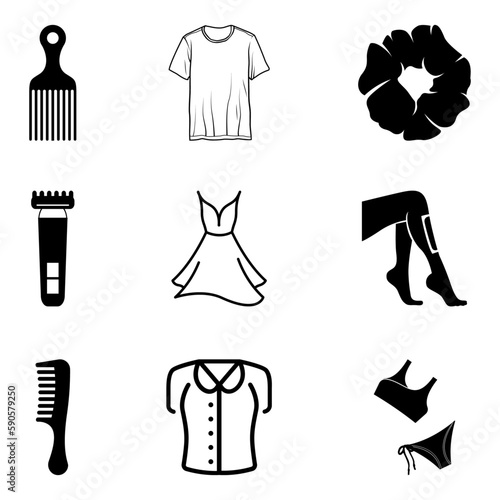 set of clothes for children
