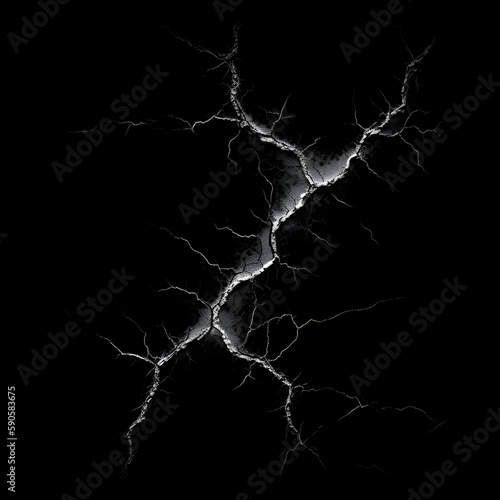 Crack Alpha generated with AI