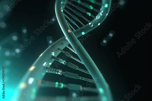 DNA sequence science and medicine, Generative AI.
