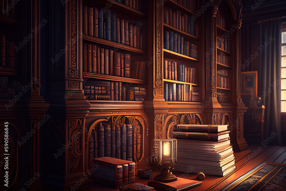 Books in the library. Generative Ai Books in the library. Generative Ai