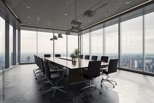 modern office, meeting room