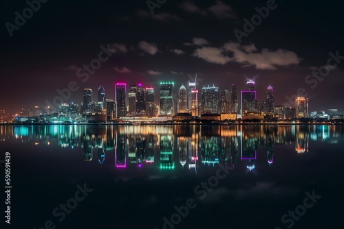 City Skyline Night