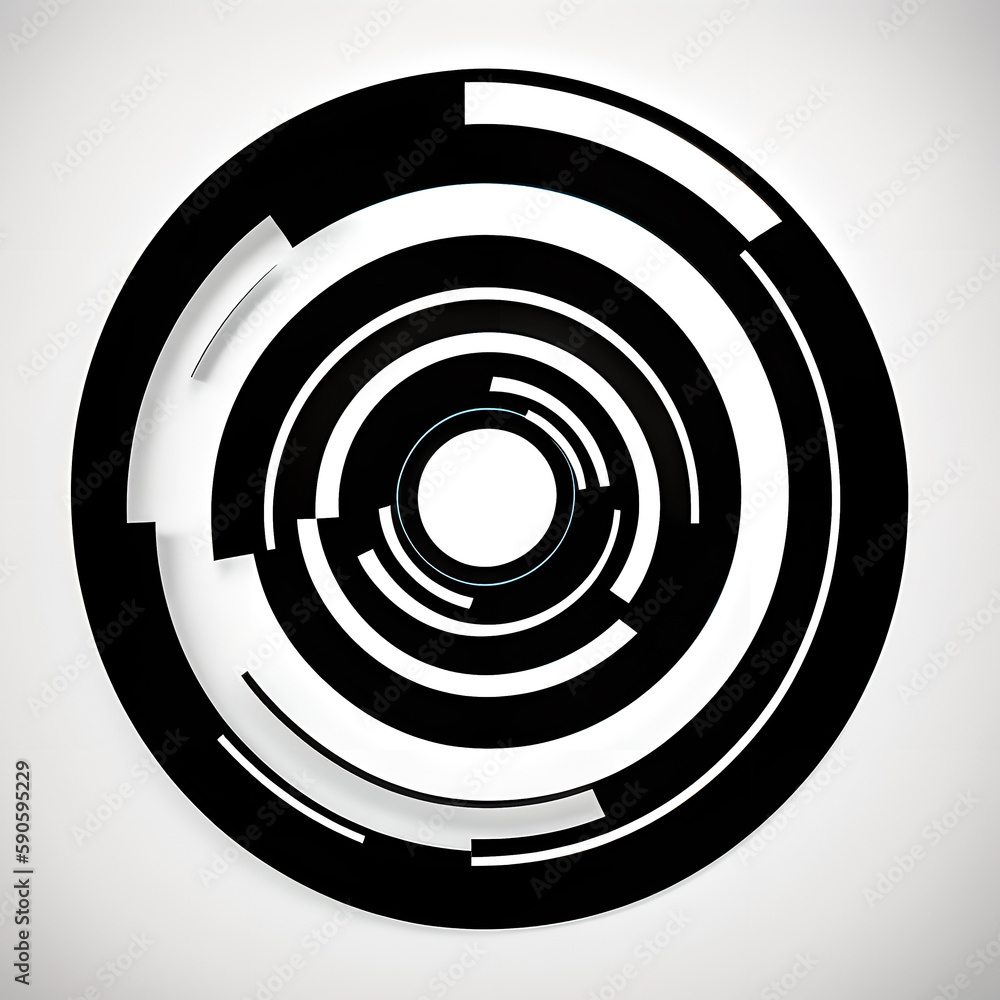 Black abstract swirl frame. Illustration. Design element for interior, sign, symbol, prints, posters, monochrome drawing and abstract background. Circle Black abstract swirl frame. Illustration. Design element for interior, sign, symbol, prints, posters, monochrome drawing and abstract background. Circle