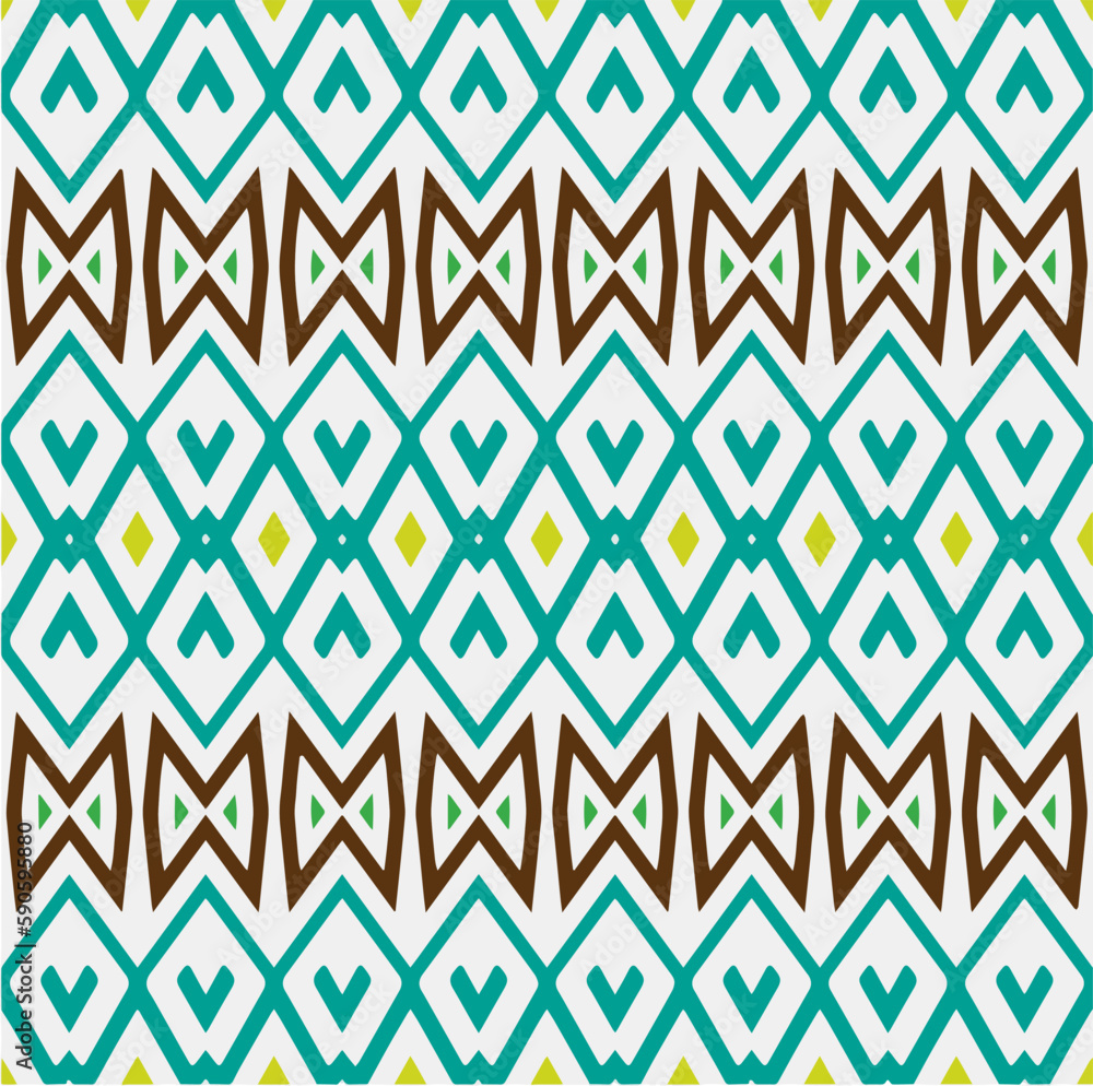 Rainbow ikat vector ~ seamless background.Tribal design for fashion,carpet, background, batik, wallpaper, clothing, wrapping, skirt. Rainbow ikat vector ~ seamless background.Tribal design for fashion,carpet, background, batik, wallpaper, clothing, wrapping, skirt.
