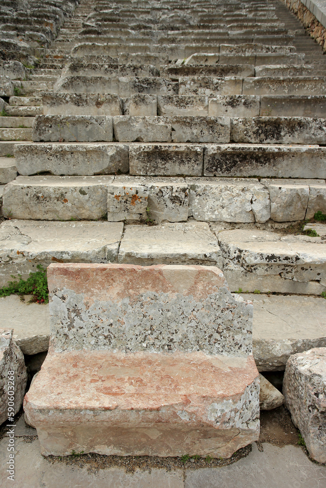 The Ancient Theatre of Epidaurus (Peloponnese, Greece)
