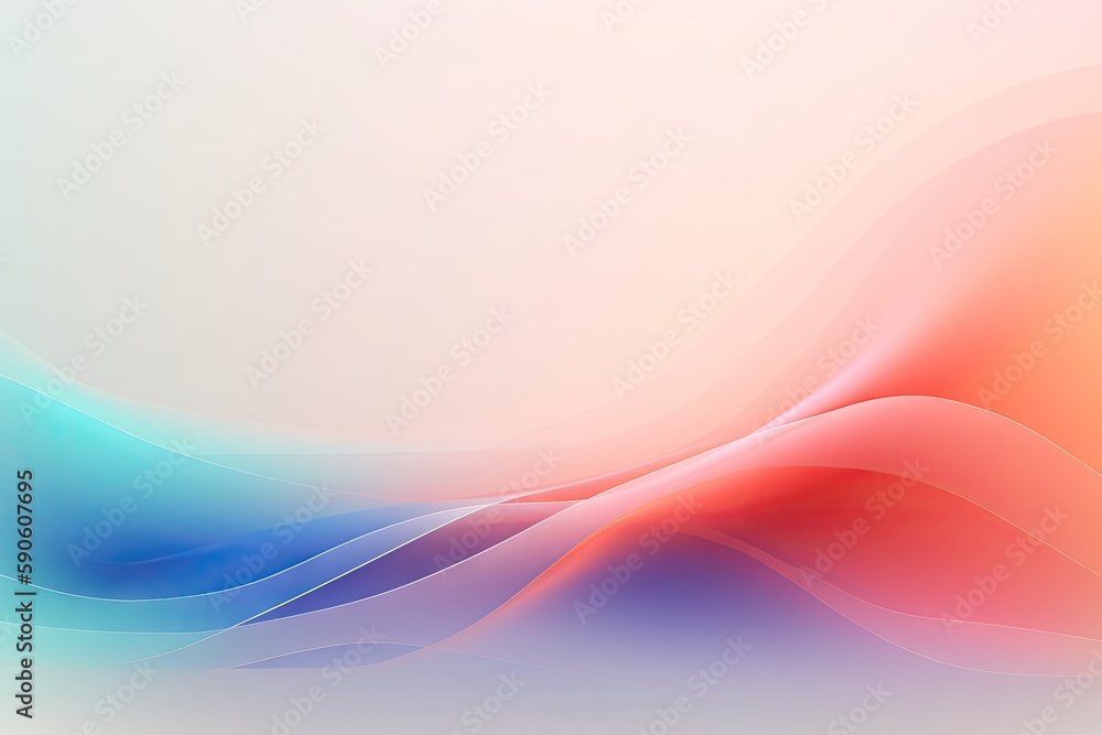 Abstract blue wave background. AI generated art illustration. Abstract blue wave background. AI generated art illustration.