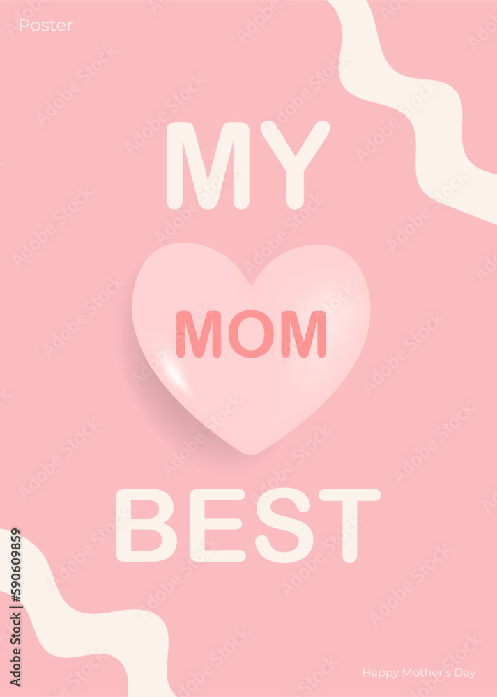 Cute posters for Mother's Day 2023 holiday. Happy Mom day concept. Celebration cover, banner, background, template. Vector illustration concept. Cute posters for Mother's Day 2023 holiday. Happy Mom day concept. Celebration cover, banner, background, template. Vector illustration concept.