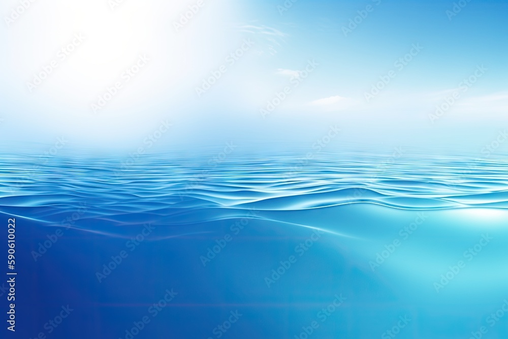 Obraz premium Abstract winter background. AI generated art illustration.