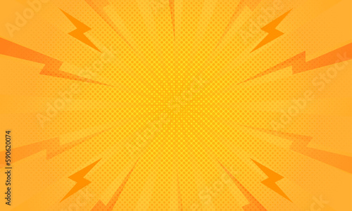 comic style background, flat vector illustration