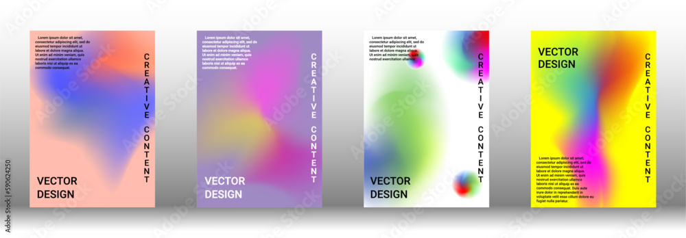 Artistic covers design. Creative fluid colors backgrounds. Set of abstract covers Artistic covers design. Creative fluid colors backgrounds. Set of abstract covers