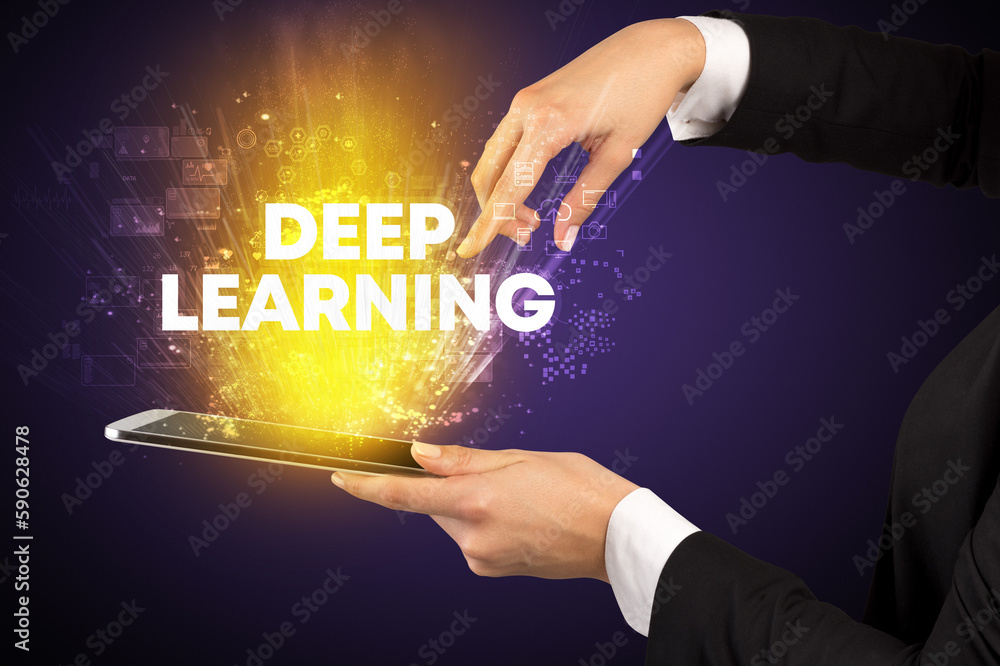 Close-up of a touchscreen with inscription