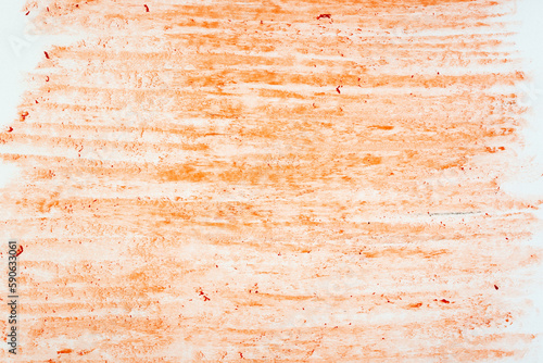 material with orange oil pastel material background © eugen
