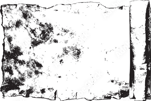 Old dirty witch book empty page scroll. Bewitched grunge grimoire weathered pages tope view. Blank witchcraft or magic book page. Medieval dirty burnt witchcraft weathered scroll manuscript or spells