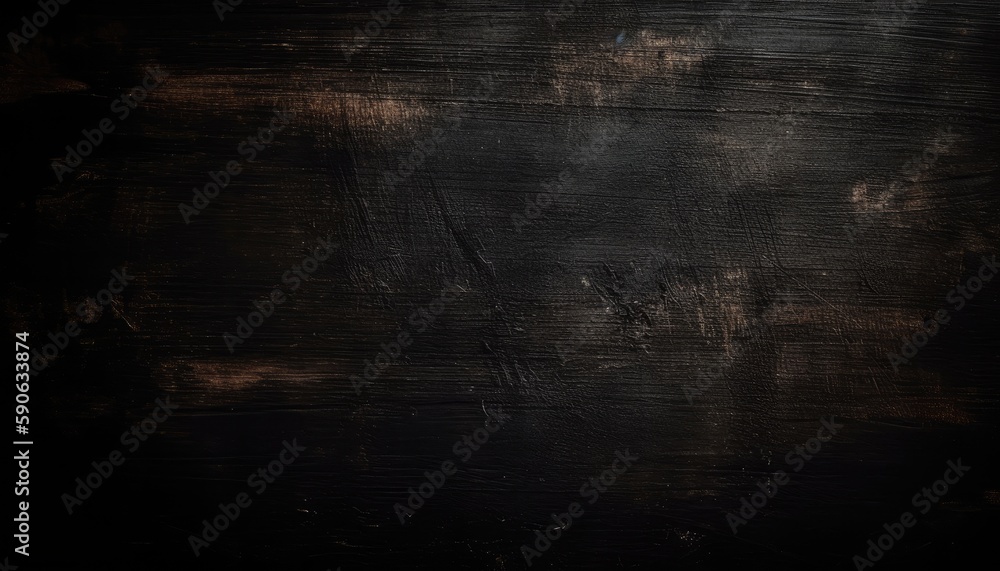 Textured black board background close up background with generative ai