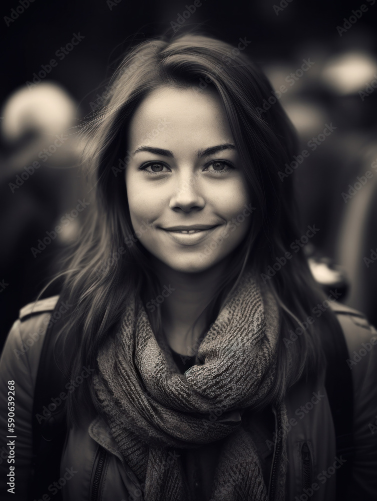 portrait of a pretty woman portrait of a pretty woman