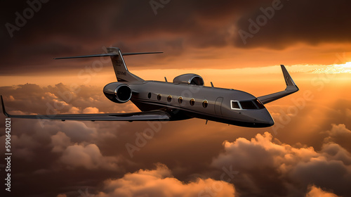 Gulfstream Aerospace G550 luxury business jet