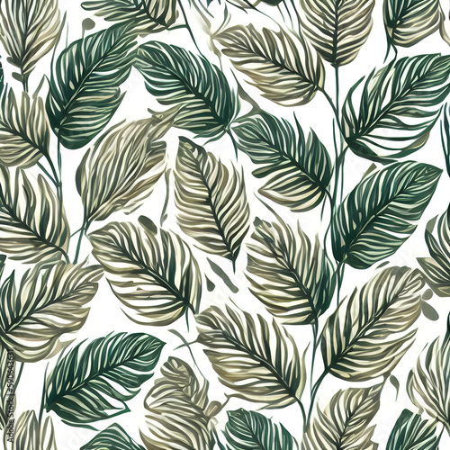 Amazonian leaves, full nature, green
