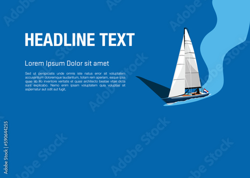 Tela premium boat and ship illustration vector designs