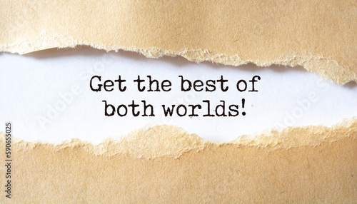 Get the best of both worlds