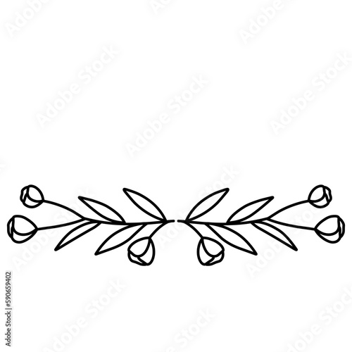 Floral Devider