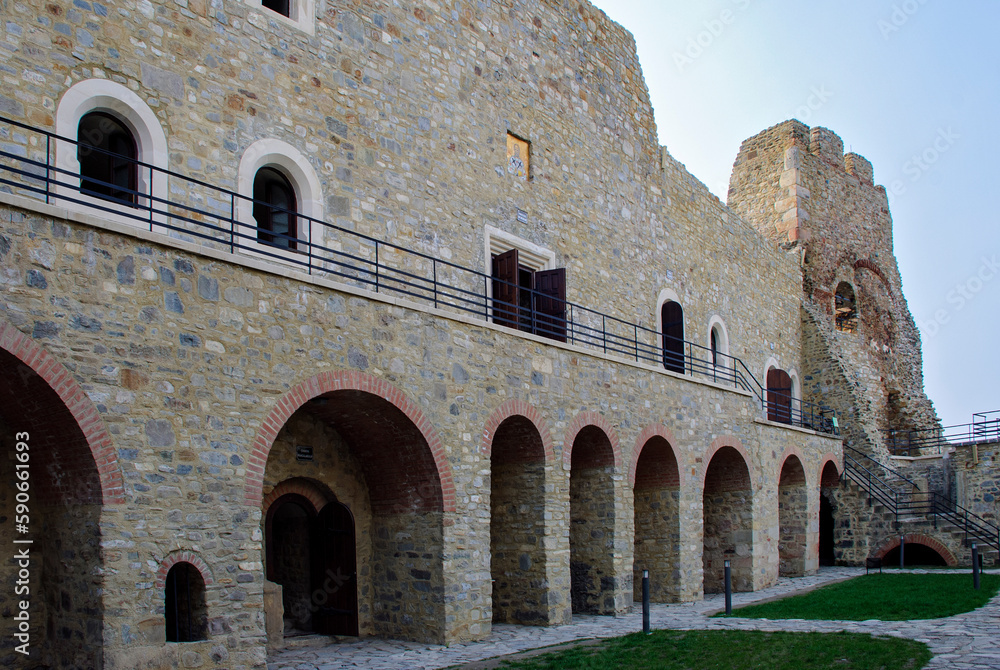 Neamt Citadel. Medieval fortress near Targu Neamt. Romania