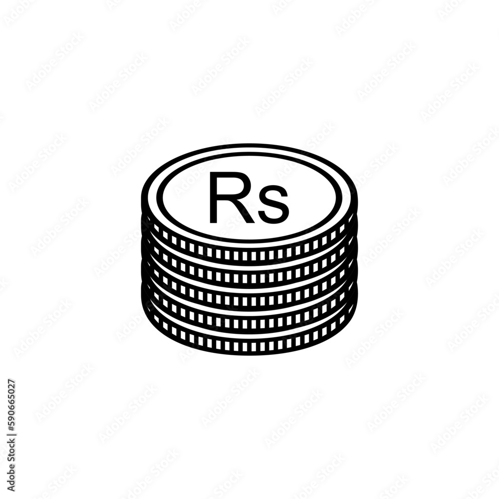 Sri Lanka Currency Symbol in (Plural) English, Sri Lankan Rupee Icon, LKR Sign. Vector Illustration Sri Lanka Currency Symbol in (Plural) English, Sri Lankan Rupee Icon, LKR Sign. Vector Illustration