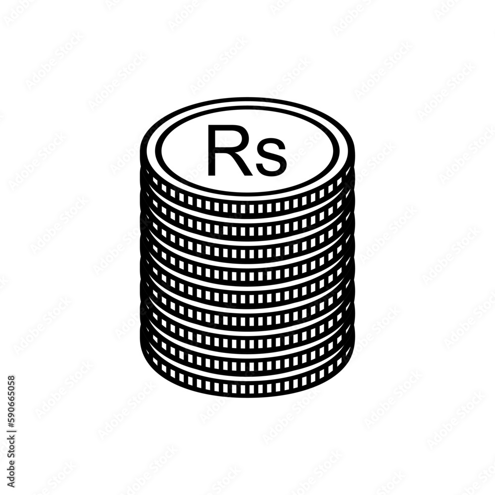 Sri Lanka Currency Symbol in (Plural) English, Sri Lankan Rupee Icon, LKR Sign. Vector Illustration Sri Lanka Currency Symbol in (Plural) English, Sri Lankan Rupee Icon, LKR Sign. Vector Illustration