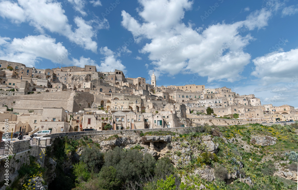 The Sassi of Matera, a Unesco World Heritage Site.