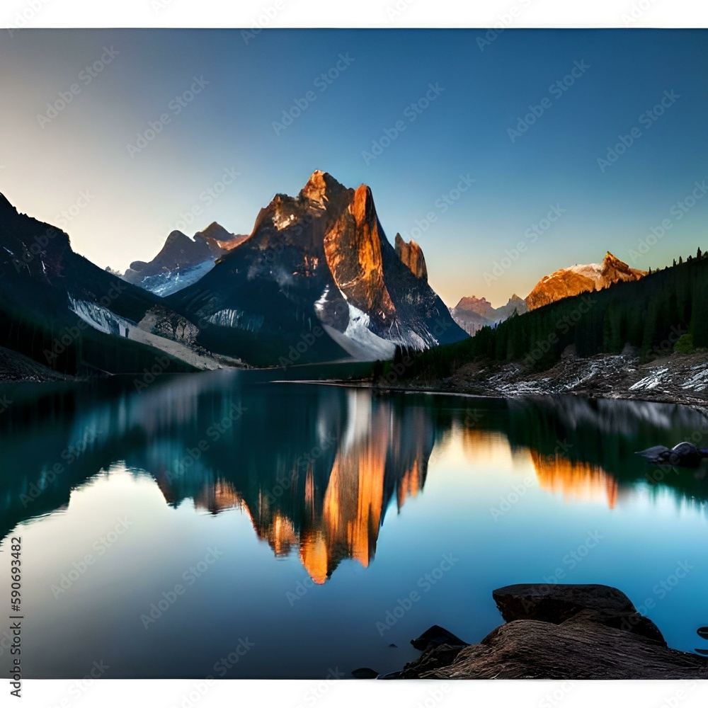 lake reflection