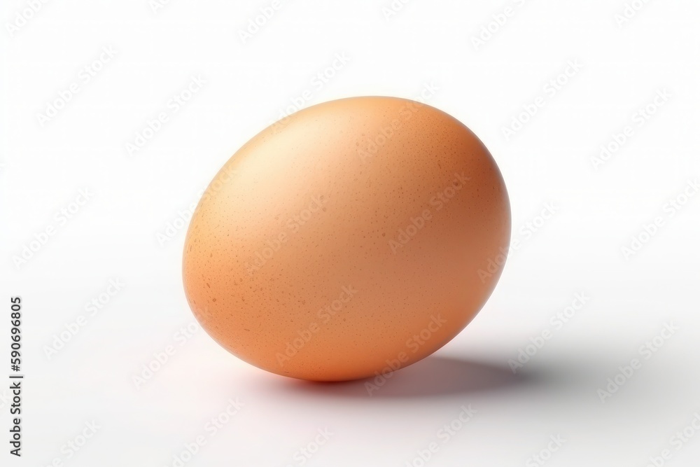 egg isolated on white background, Generative AI egg isolated on white background, Generative AI