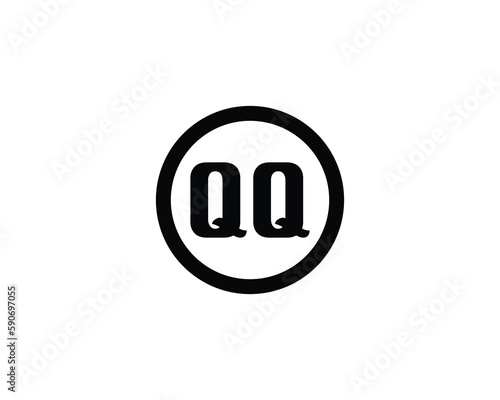QQ Logo design vector template
