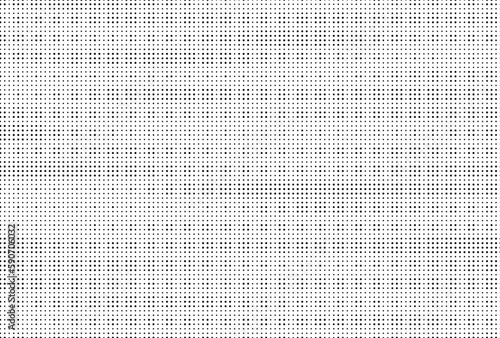 Halftone vector background. Monochrome halftone pattern. Abstract geometric dots background. Pop Art comic gradient black white texture. Design for presentation banner, poster, flyer, business card.