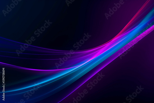 Colorful light burst and laser pointer for a modern abstract background with fast colors in the style of dark sky blue with copy space