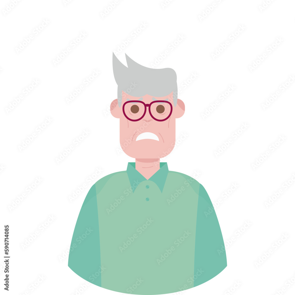 The Elderly Grandfather Lonely Alone Sad Worry Old Man The Elderly Grandfather Lonely Alone Sad Worry Old Man