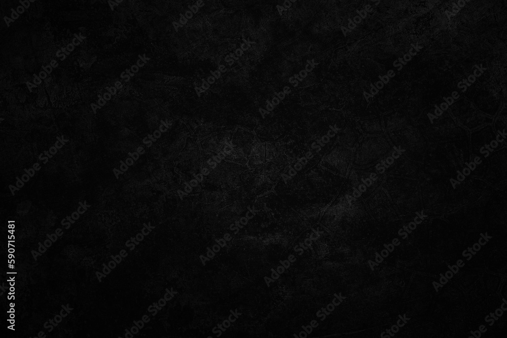 Fototapeta premium Black wall texture rough background