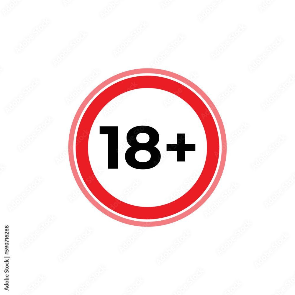 Top choice of Under 18 Years Old icon vector, illustration logo template in red black trendy style. Editable graphic resources for many purposes. Top choice of Under 18 Years Old icon vector, illustration logo template in red black trendy style. Editable graphic resources for many purposes.