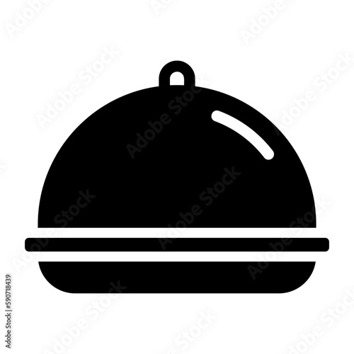 cloche glyph icon