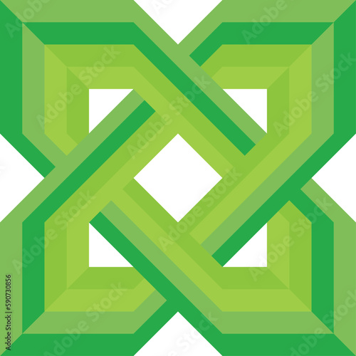 Celtic knot vector image