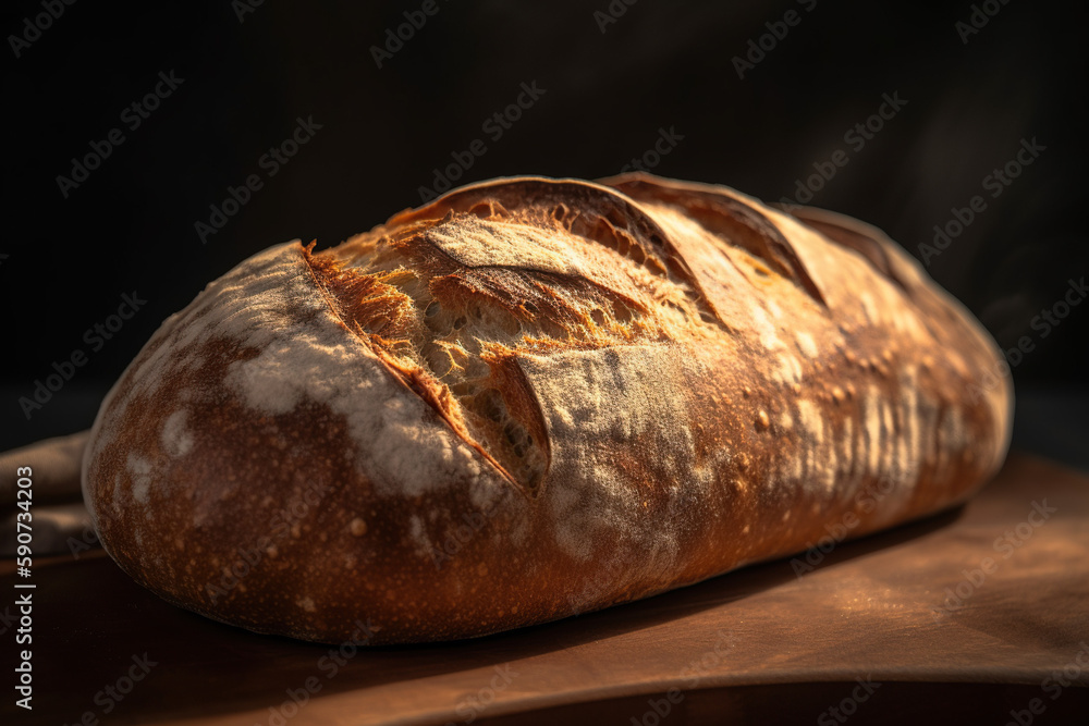 fresh baked bread- Generative AI fresh baked bread- Generative AI