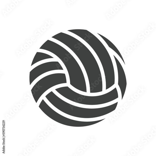 volleyball icon design vector template
