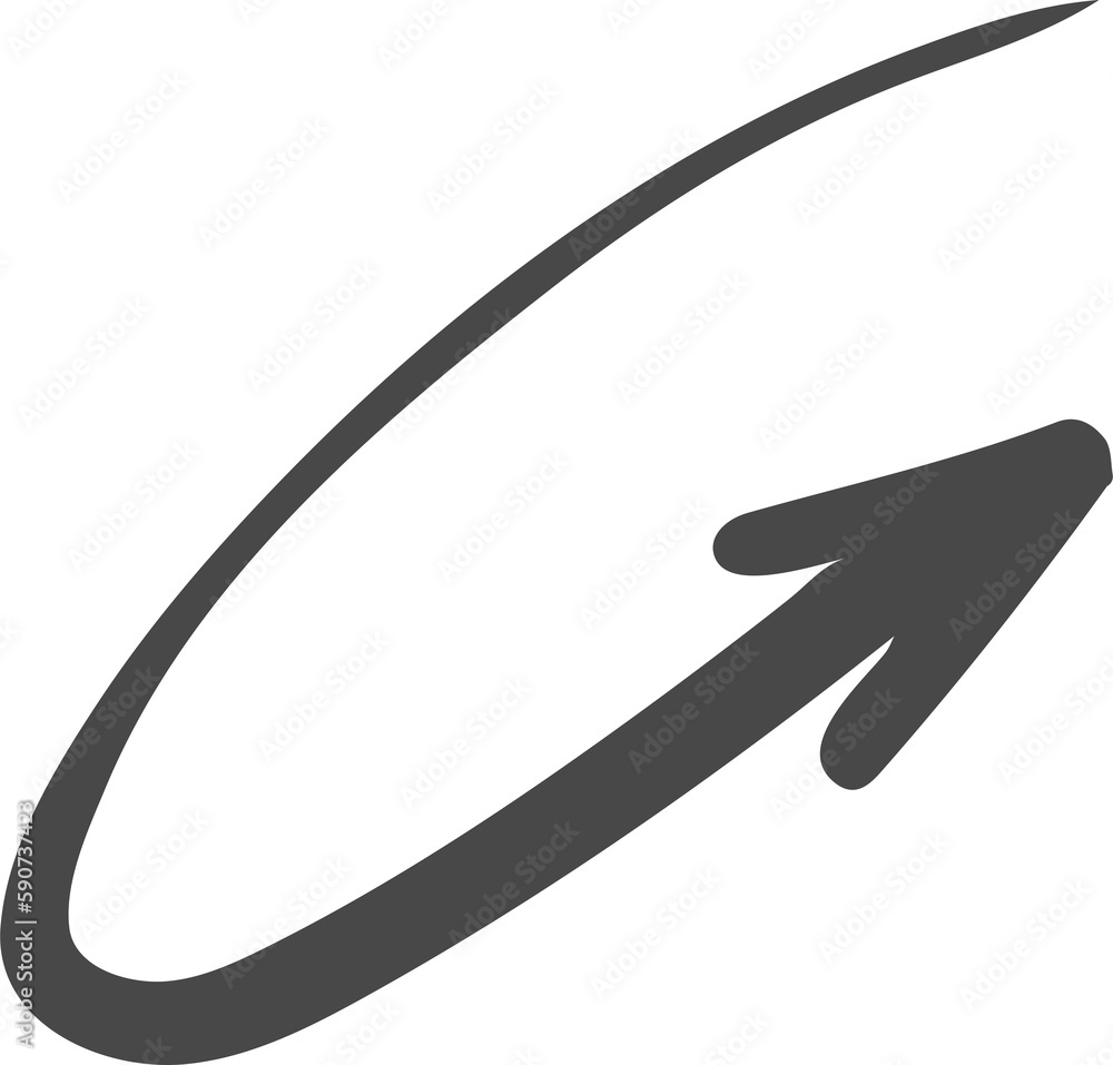 Doodle arrow. Hand drown lines and curve scribbles. Sketch of abstract pointer in different shape Doodle arrow. Hand drown lines and curve scribbles. Sketch of abstract pointer in different shape