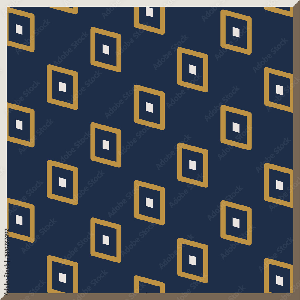 Ceramic tile pattern Geometry Polygon Dot Wave Frame