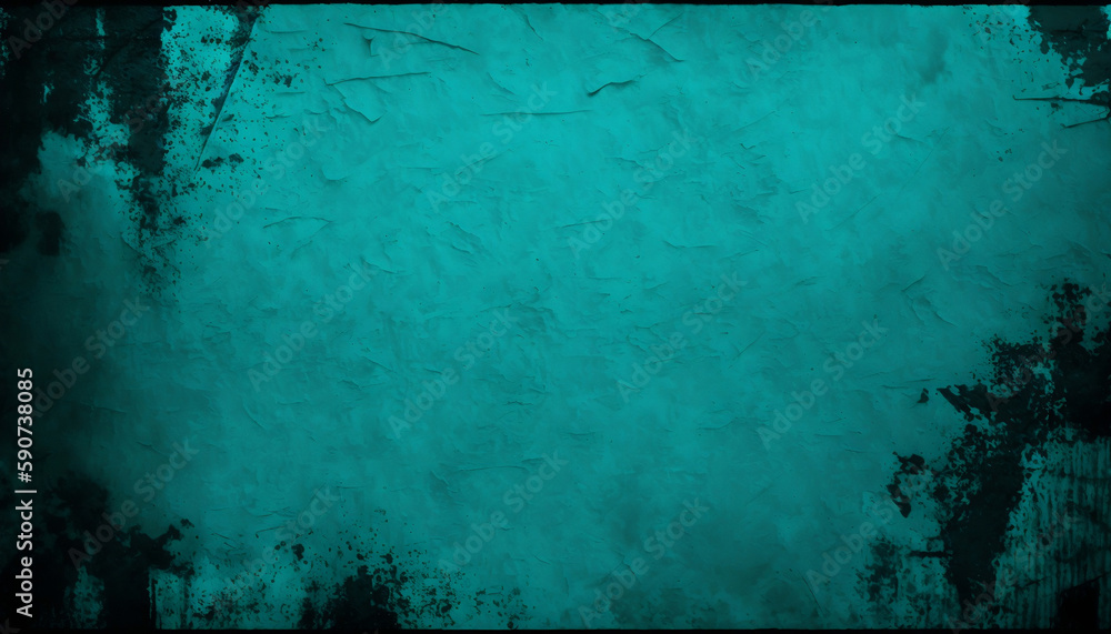 Obraz premium teal texture backgrounds: a versatile option for social media graphics, the ultimate choice for product photography, graphic design, and texture backgrounds in image marketing. generative ai