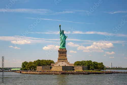 statue of Liberty at the new york city 