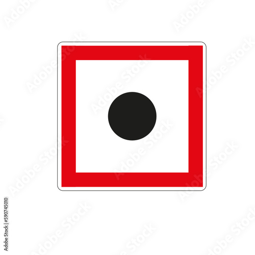 Panneau code de la navigation en eaux intérieures: Obligation de donner un signal sonore