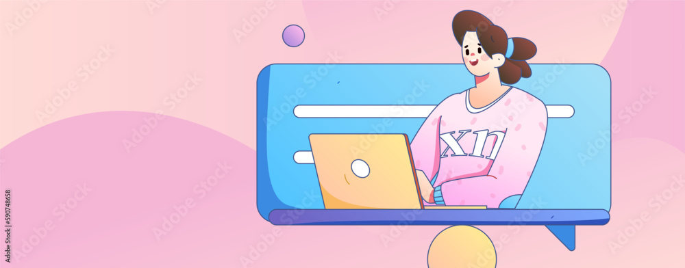 Communicate with consultants flat vector character concept operation hand drawn illustration
Communicate with consultants flat vector character concept operation hand drawn illustration