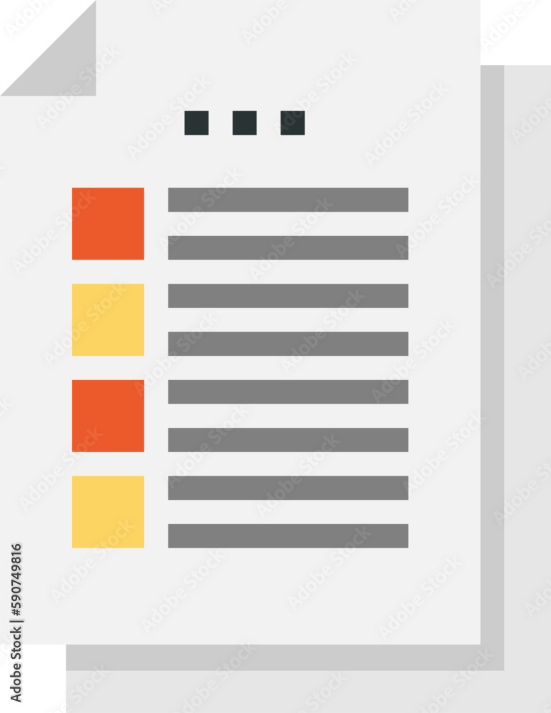 Icon Sheets Documents Papers Reports Checklist Data Information Sign Isolated Icon Sheets Documents Papers Reports Checklist Data Information Sign Isolated