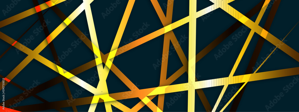 Luxury premium golden lines on blue abstract background. Vector, illustration Luxury premium golden lines on blue abstract background. Vector, illustration